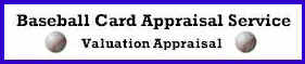 Baseball Card Appraisal Logo